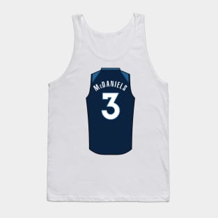 Jaden McDaniels Jersey Tank Top